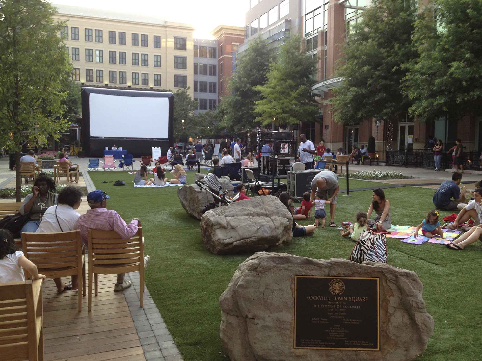 Rockville Town Center Mahan Rykiel Associates