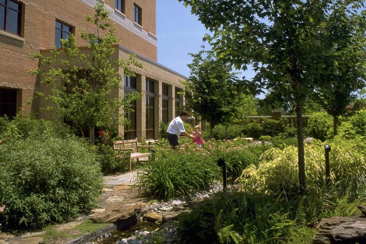 Anne Arundel Medical Center Healing Garden Landscape Architecture