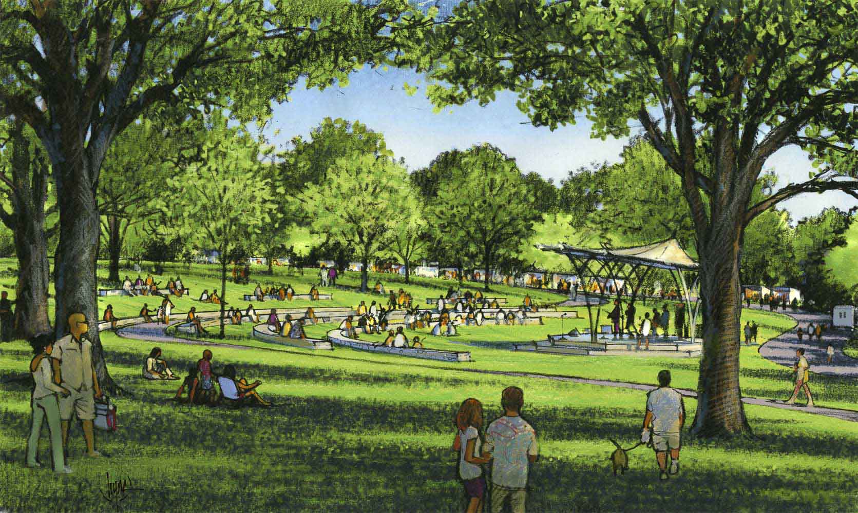 Druid Hill Park Lake Mahan Rykiel Associates