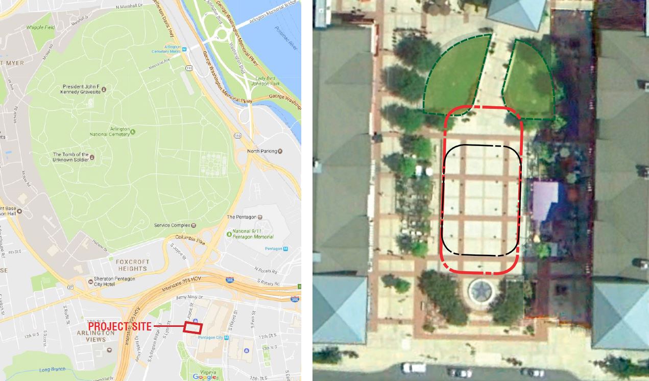 Pentagon Row Project Site