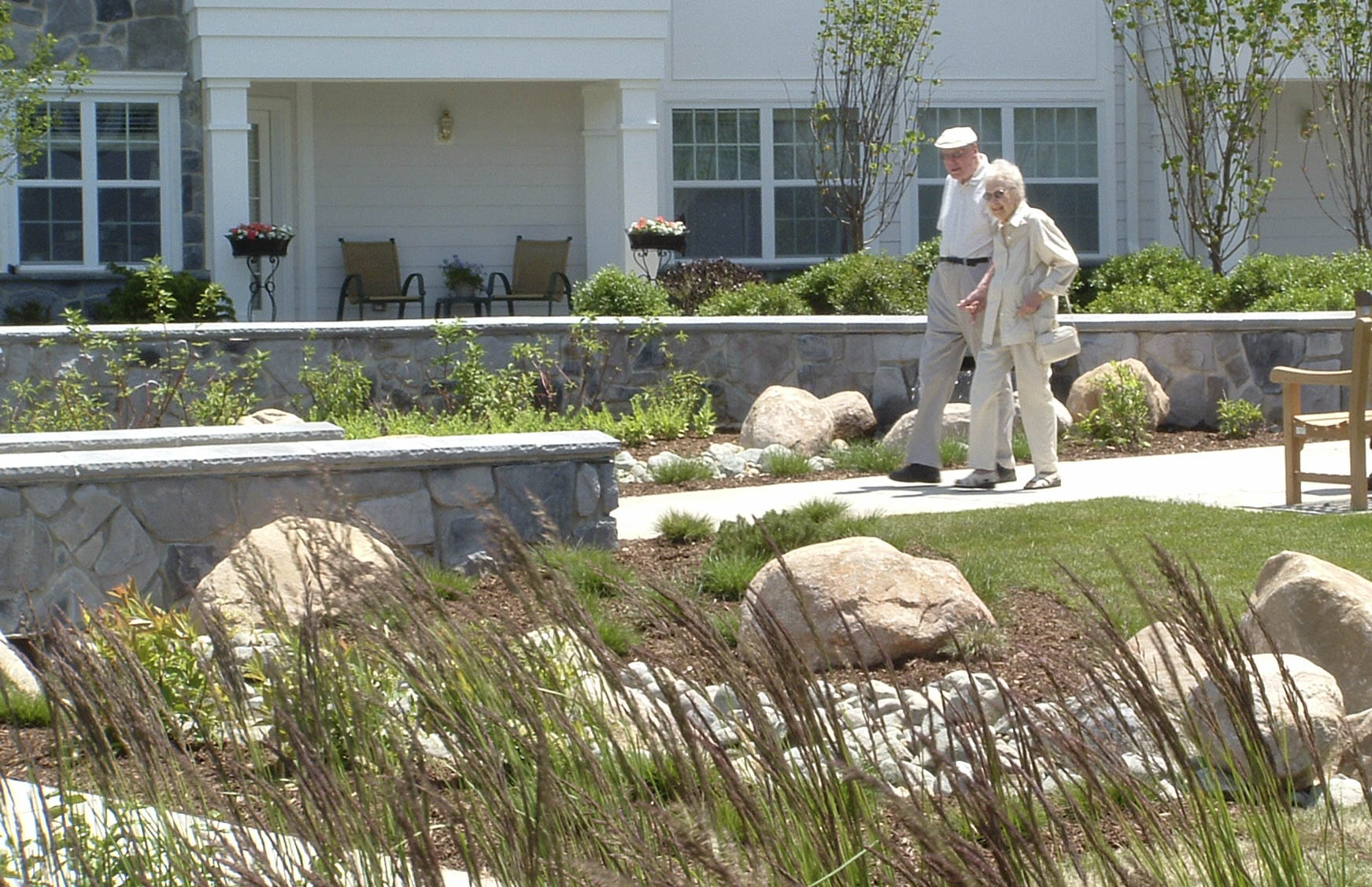 Senior Housing - Seniors walking CT