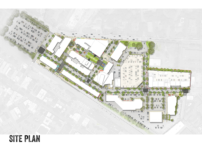 Suburban Square Site Plan