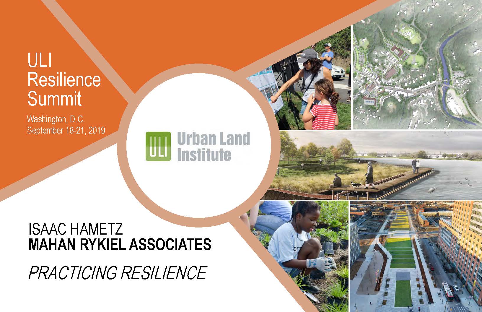 Mahan Rykiel Presenting at the ULI Resilience Summit