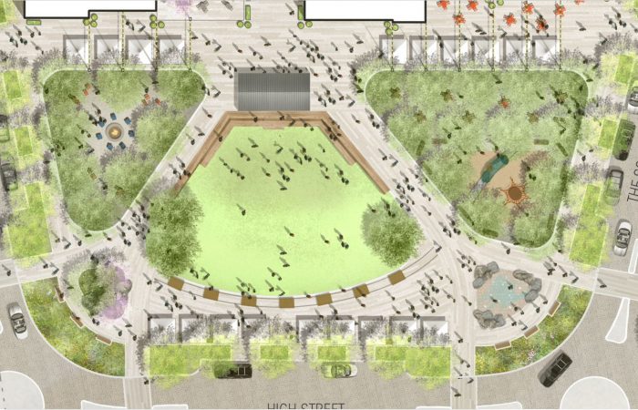 Crozet Plaza Cover