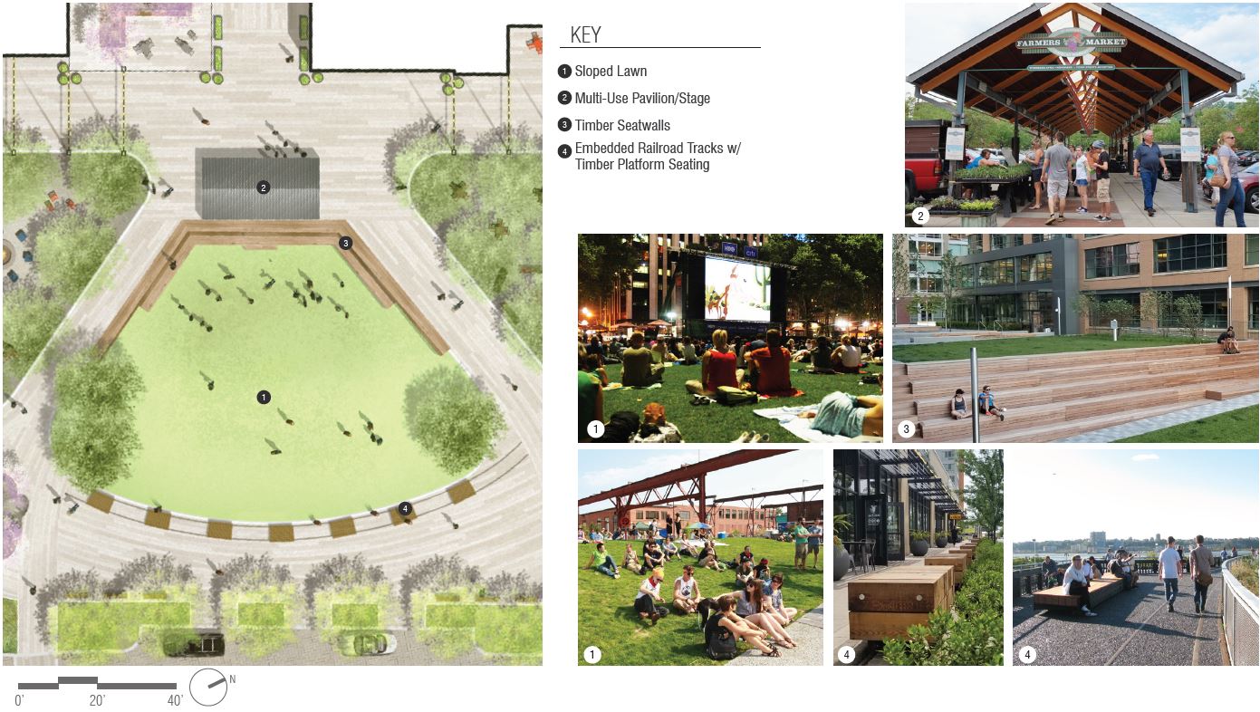 Barnes Lumber Pavilion and Concert Lawn